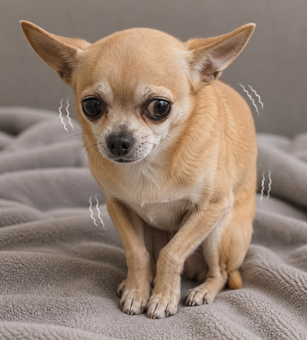 Shivering Chihuahua